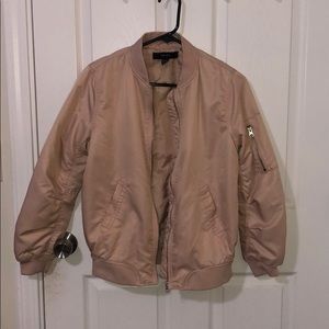 Pink bomber jacket